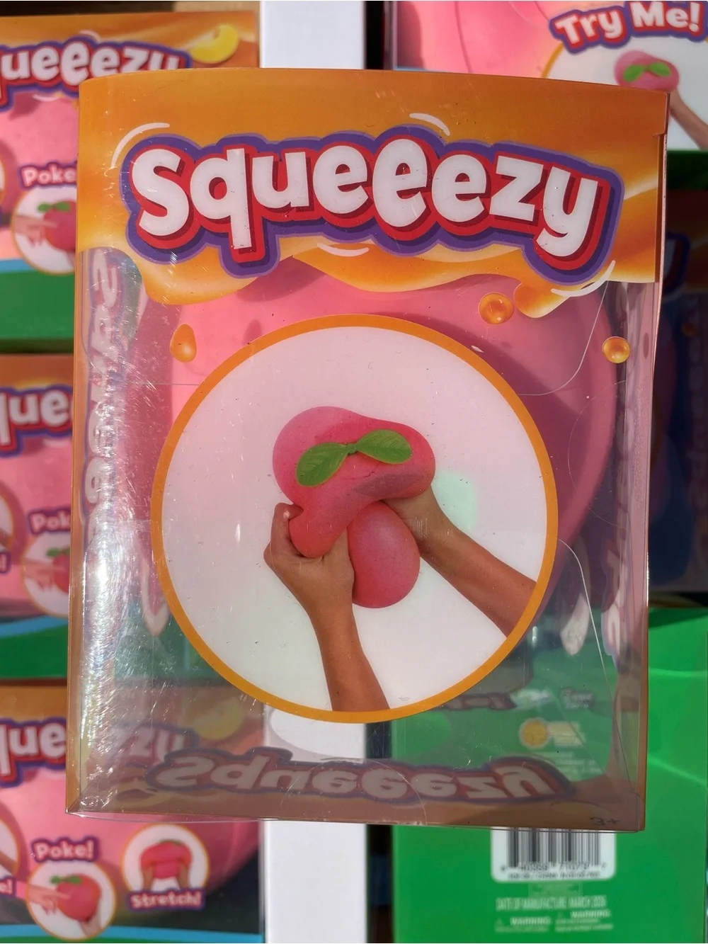 Viral Squeezy Toy Squishy Smushmart Sunny Days Peach NEW!